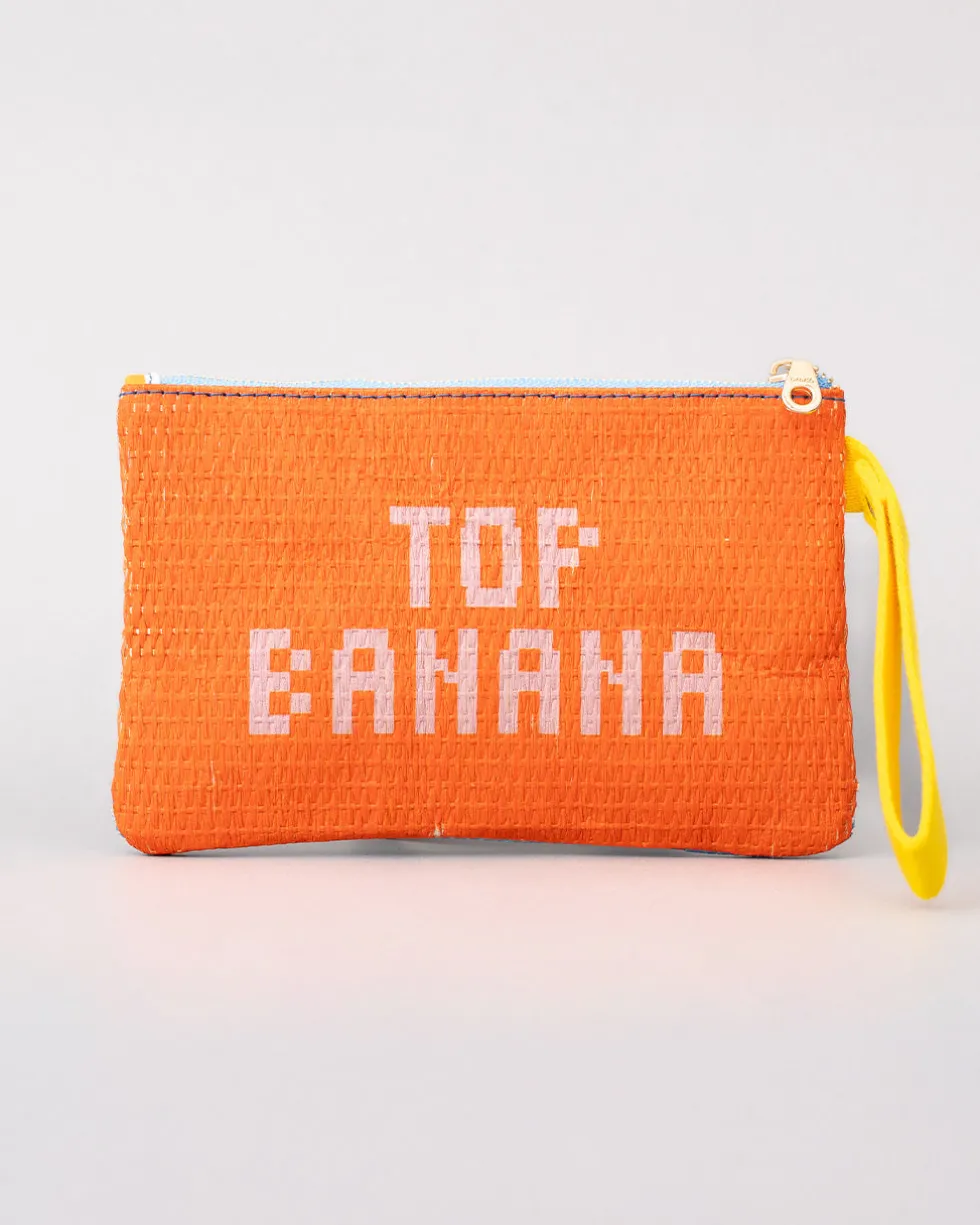 Rattan Pouch - Fruit Tiles