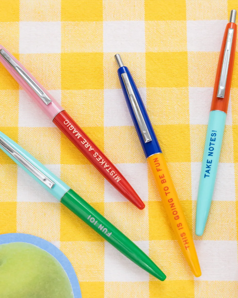 Retro Pen Set