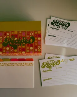 Retro Recipe Box Bundle