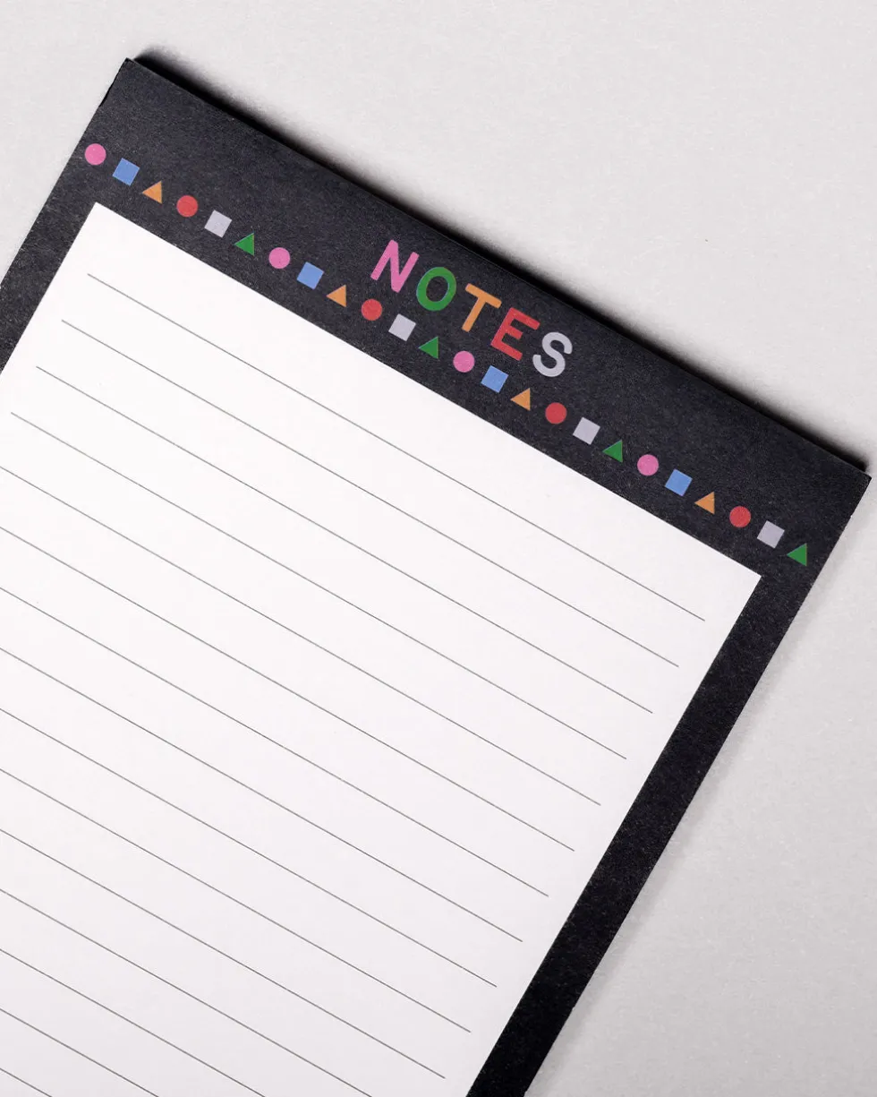 Rough Draft Large Notepad - Notes