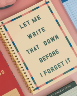 Rough Draft Mini Notebook - Before I Forget