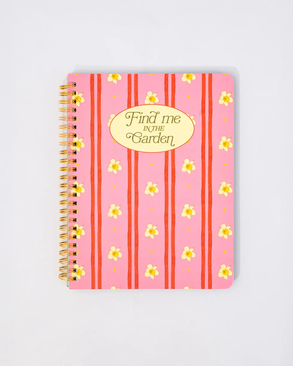 Rough Draft Mini Notebook - Find Me in the Garden