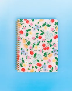 Rough Draft Mini Notebook - Flowers and Fruit