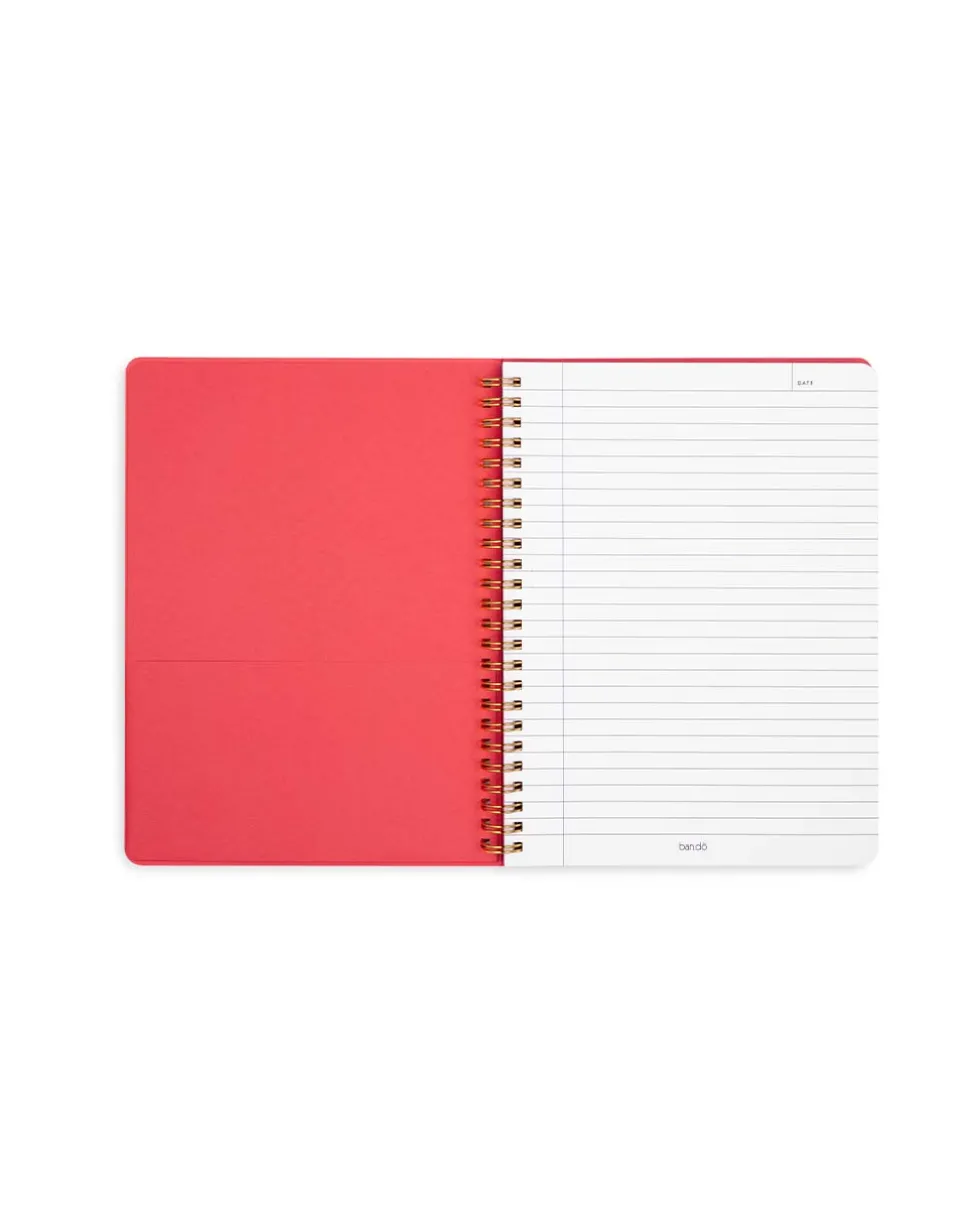 Rough Draft Mini Notebook - Flowers and Fruit