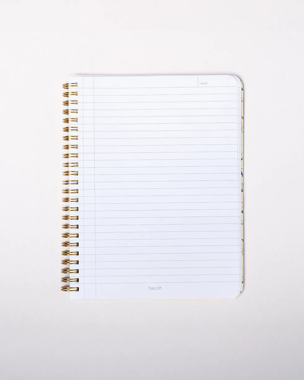 Rough Draft Mini Notebook - Pink Plaid