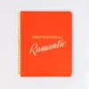 Rough Draft Mini Notebook - Professional Romantic