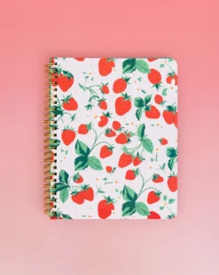 Rough Draft Mini Notebook - Strawberry Fields