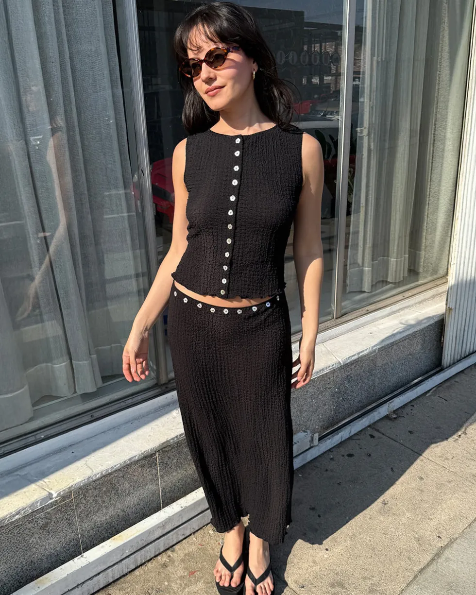 Sammy Skirt - Caviar