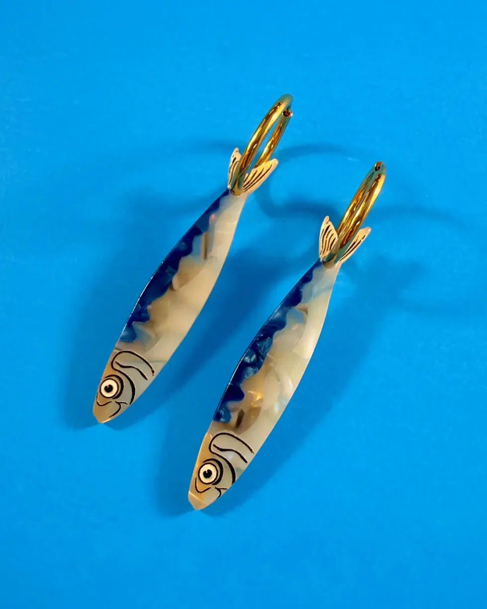 Sardine Earrings