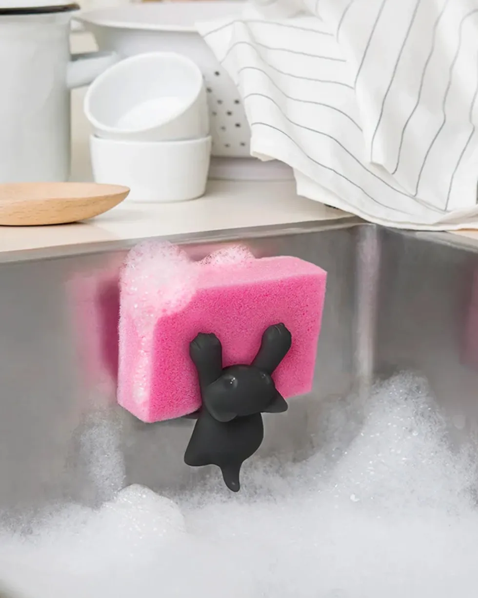 Scrubby Cat Sponge Holder