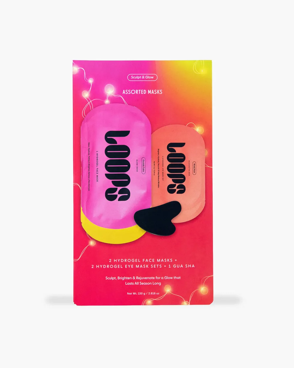 Sculpt And Glow Mask Set