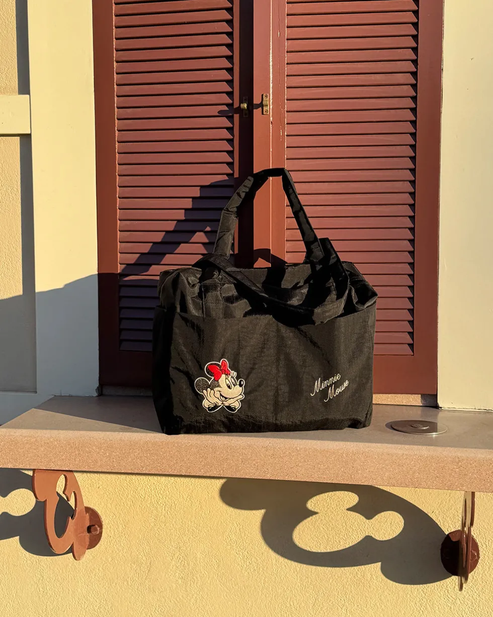 Small Cloud Carry-On Bag - Embroidered Minnie Mouse