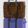 Small Cloud Carry-On Bag - Leopard