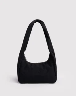 Small Nylon Meringue Bag - Black