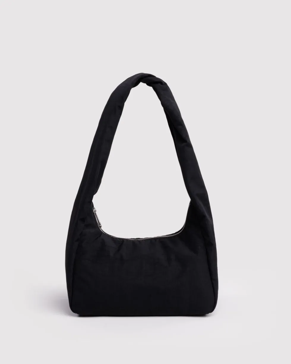 Small Nylon Meringue Bag - Black