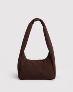 Small Nylon Meringue Bag - Coffee