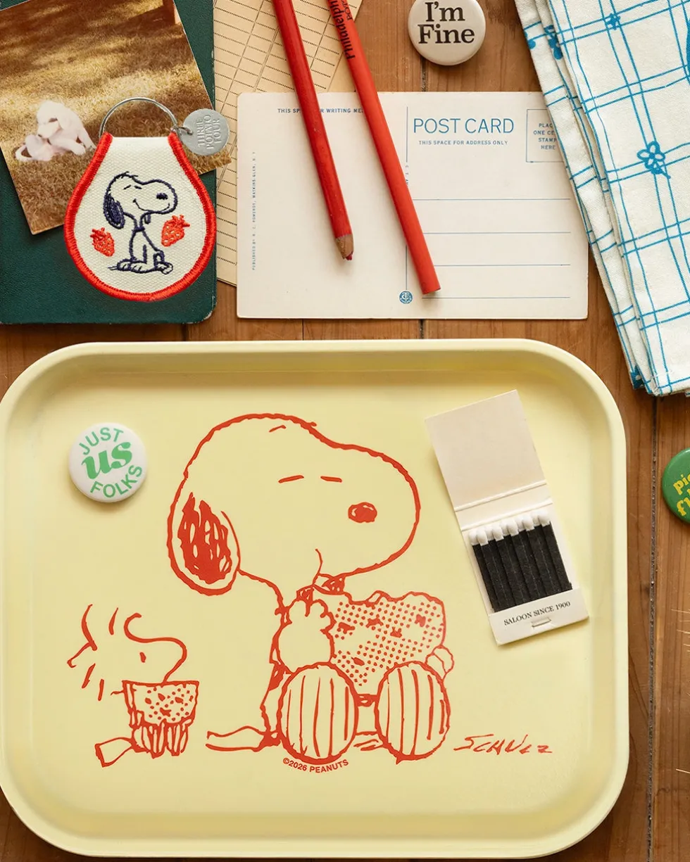 Snoopy & Woodstock Watermelon Tray