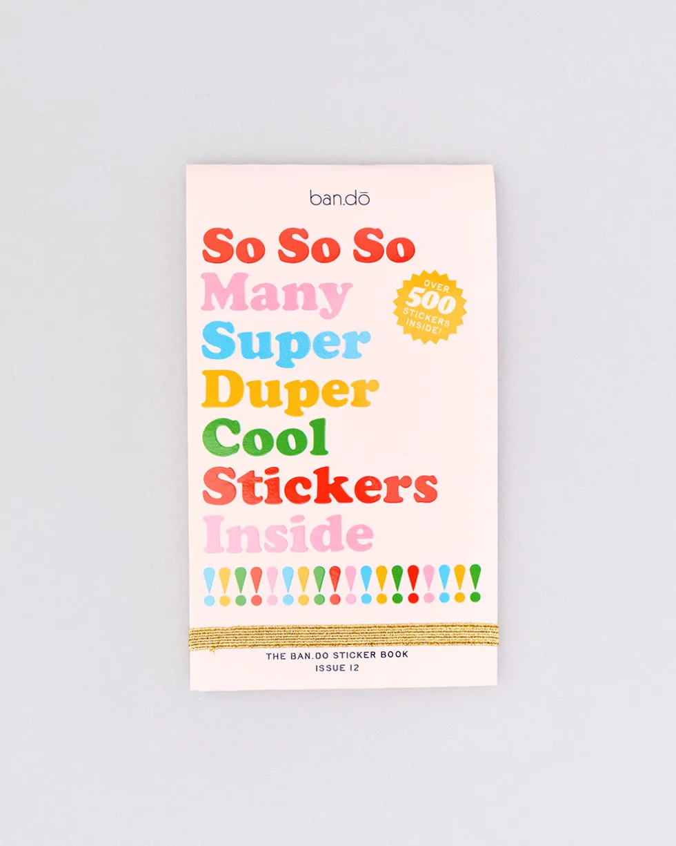 Sticker Book - Issue Twelve