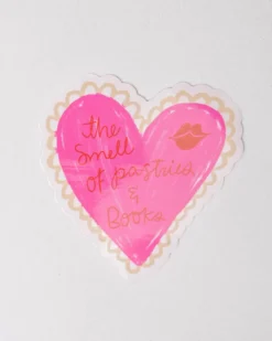 Stick with It! Big Vinyl Stickers - Pastries and Books