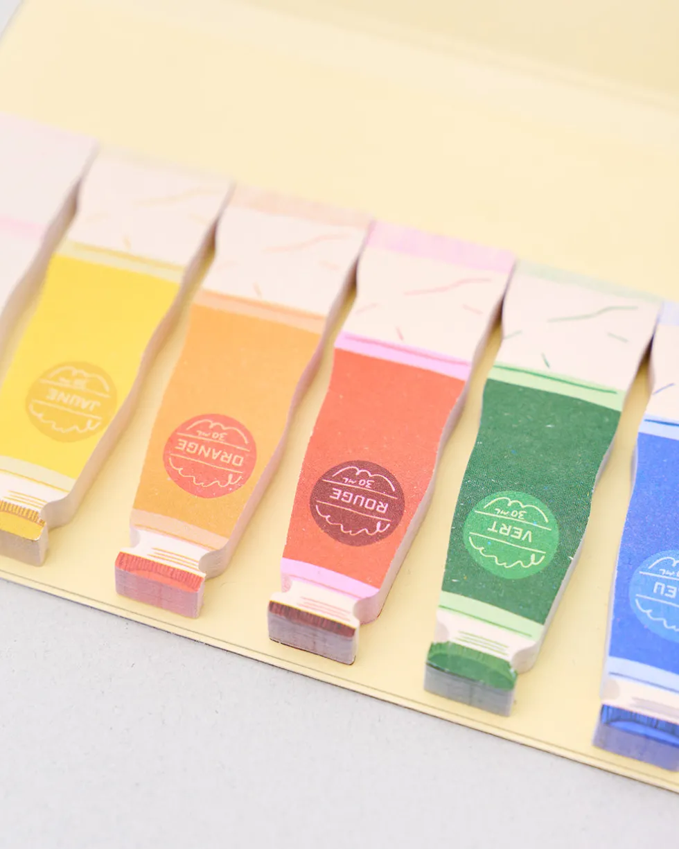 Sticky Tab Notes - Oil Paint