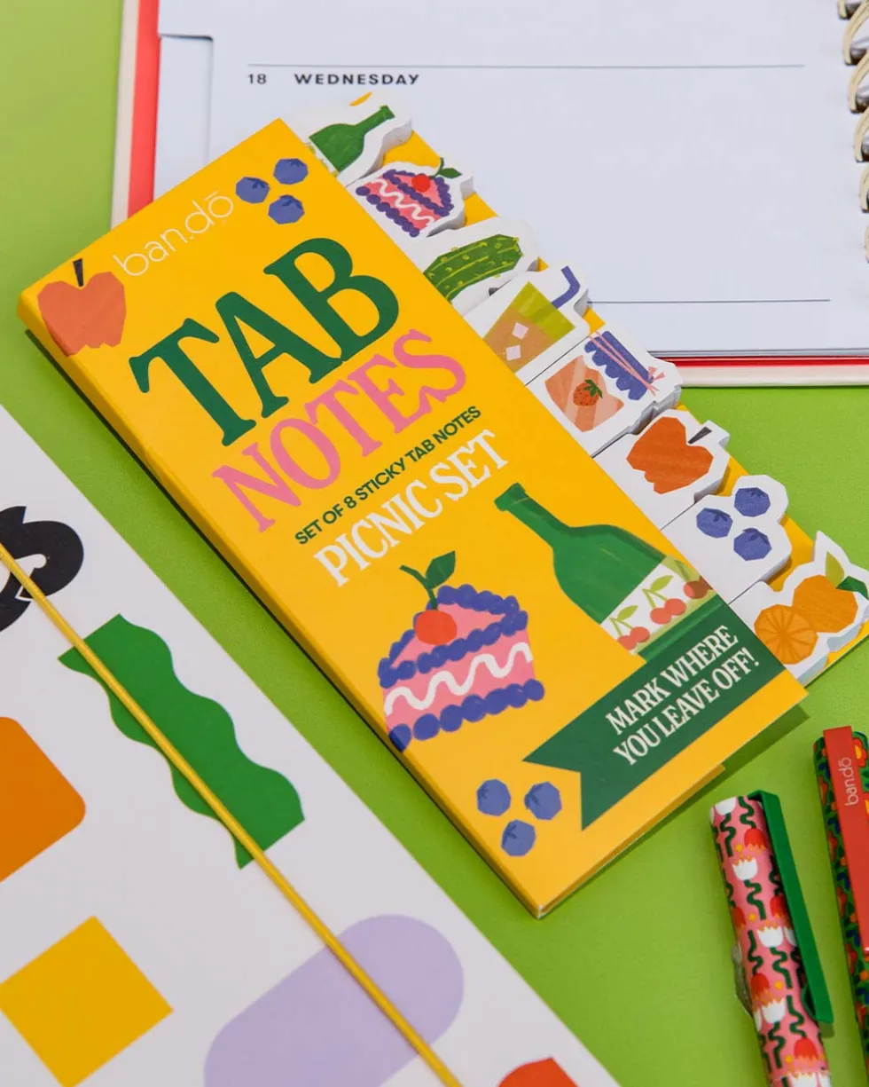 Sticky Tab Notes - Picnic Set