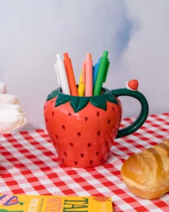 Strawberry Ceramic Mug