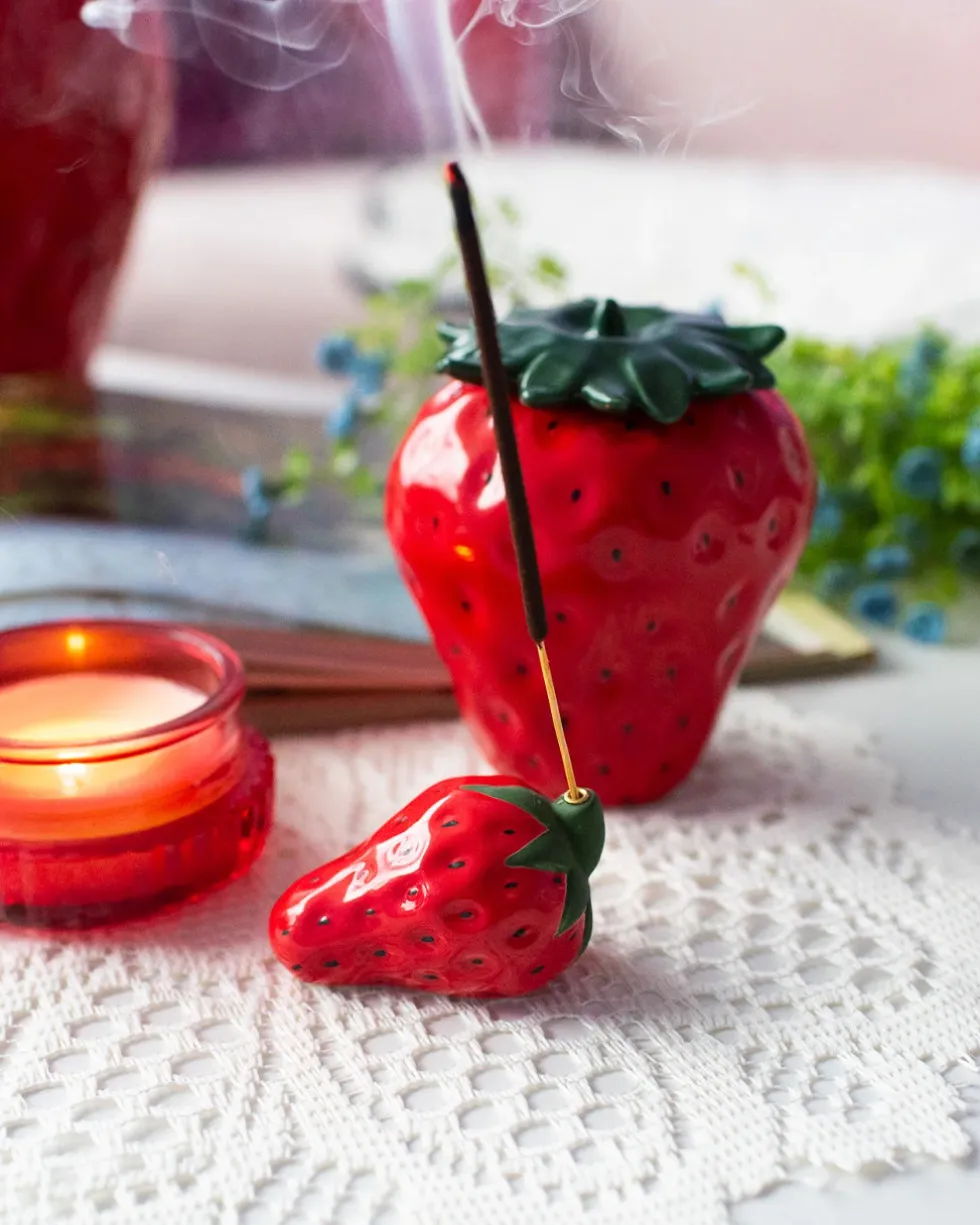 Strawberry Incense Holder