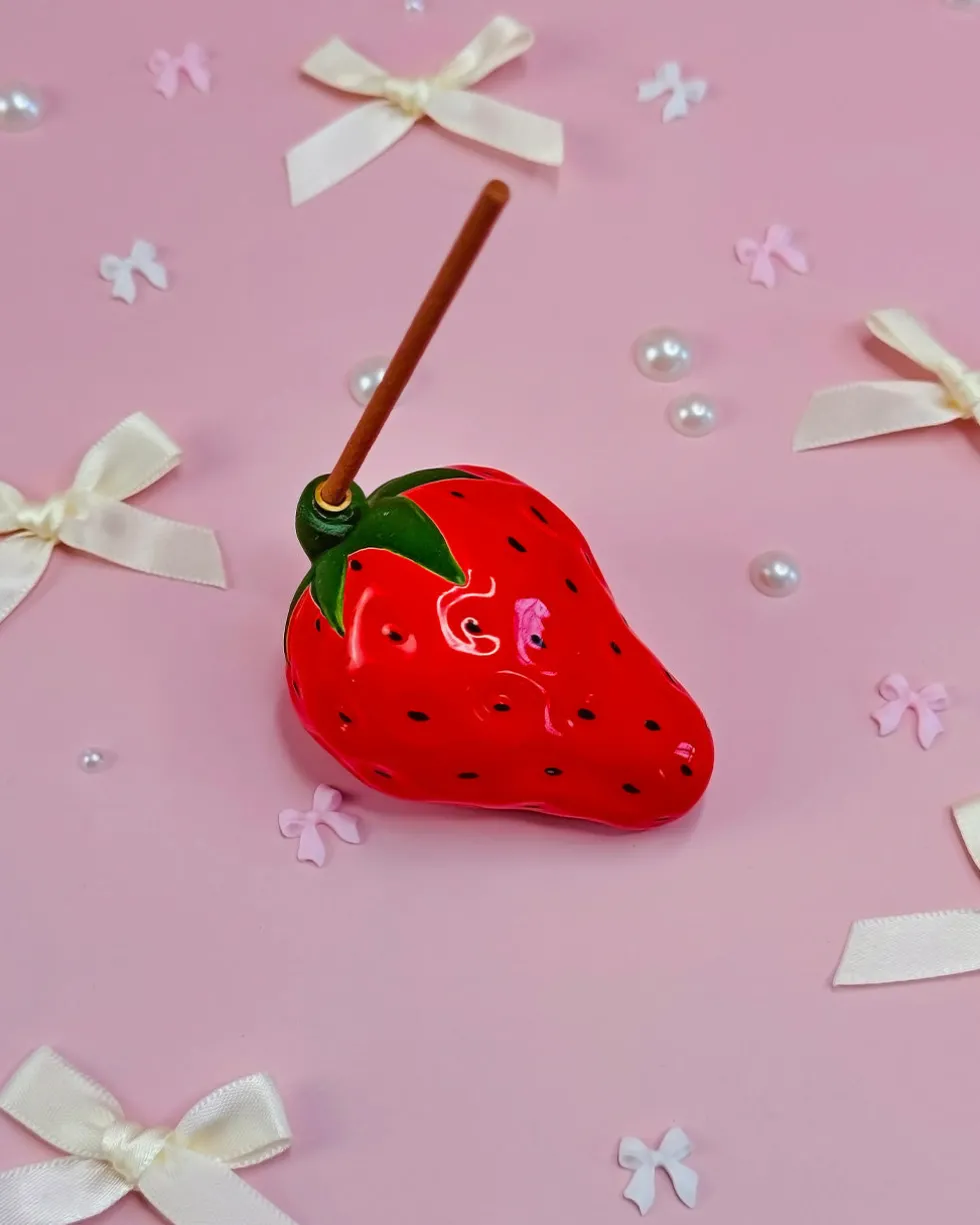 Strawberry Incense Holder