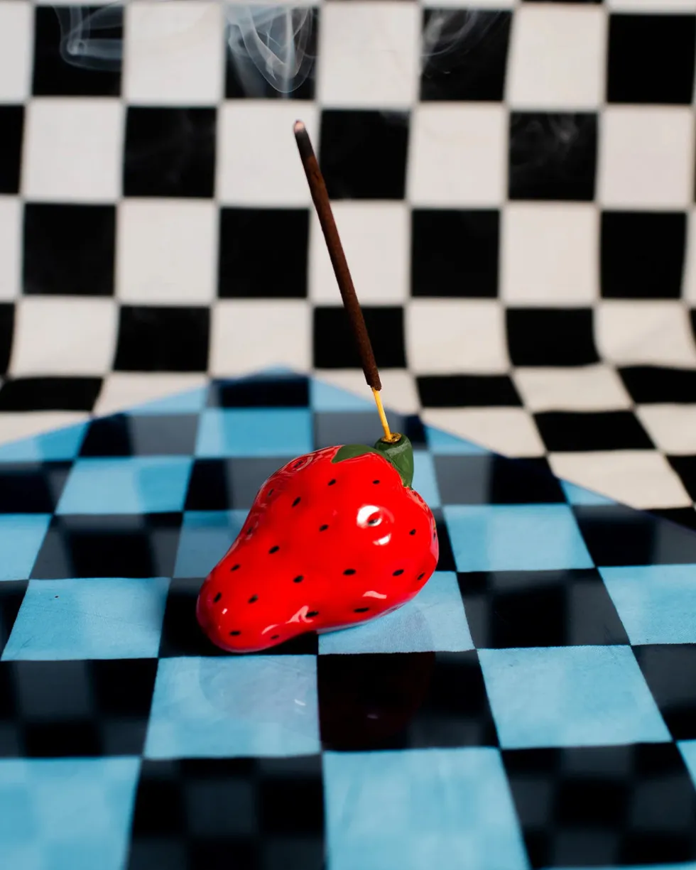 Strawberry Incense Holder