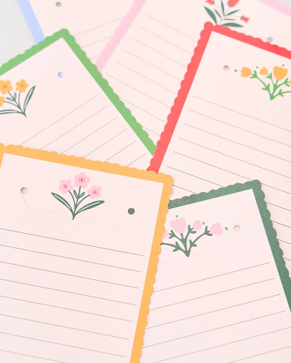 Take Note Tab Notes - Folk Floral