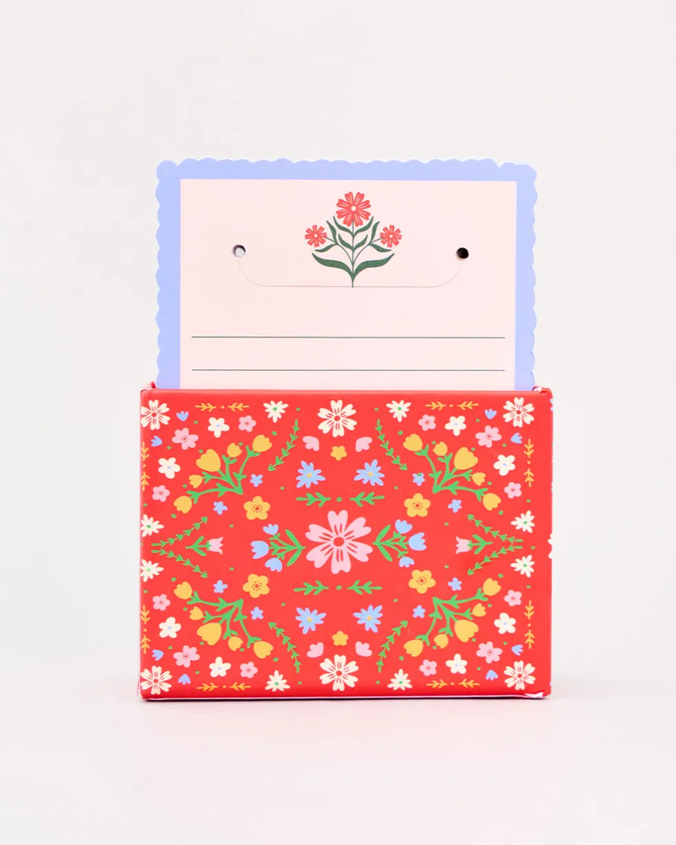 Take Note Tab Notes - Folk Floral
