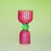 Tipsy Turvy Double Shot Glass - Pink