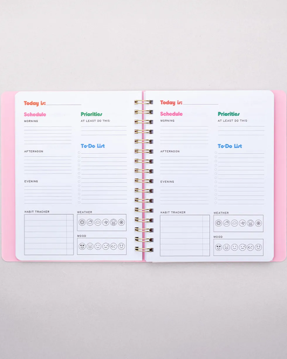 To Do Planner - Blue Floral