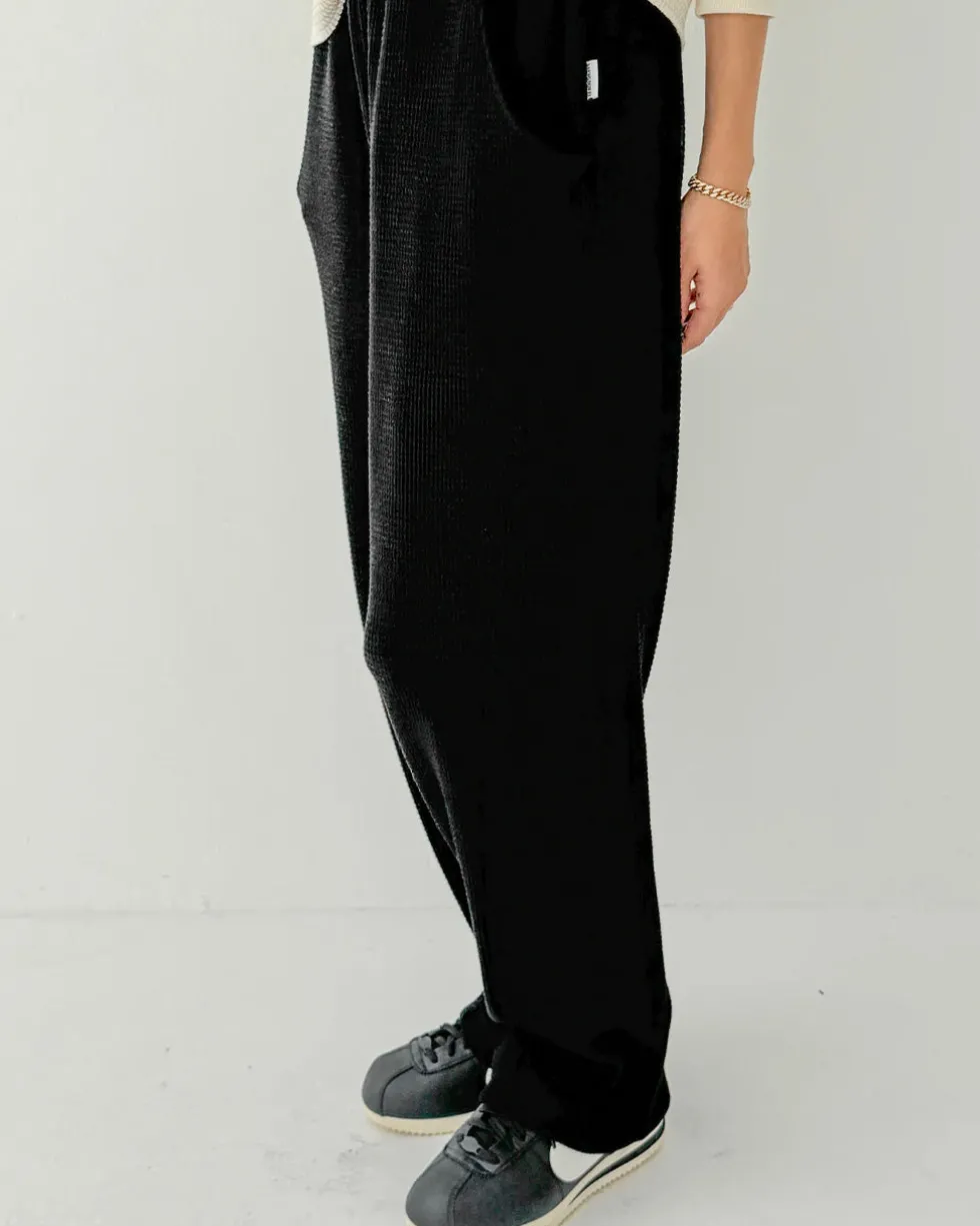 Waffle Lo Pants - True Black