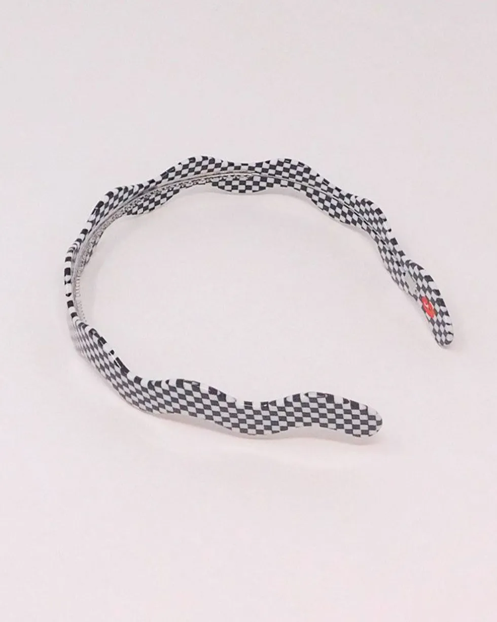 Wavy Headband - Glossy Glitch