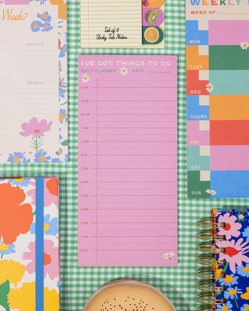 Weekly and Daily Planner Pads - I've Got Things to Do