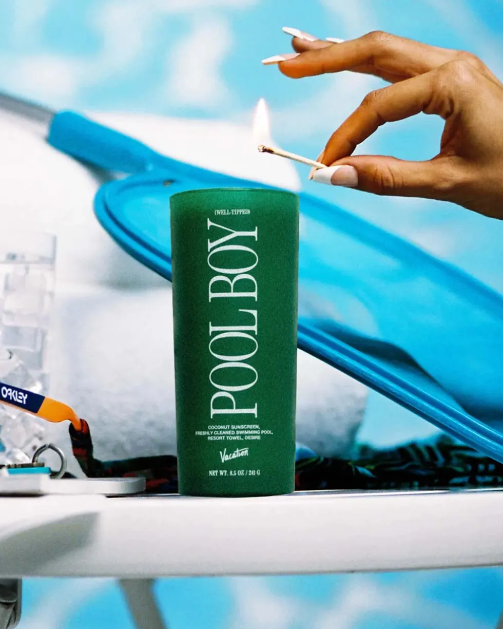 Well-Tipped Pool Boy Candle