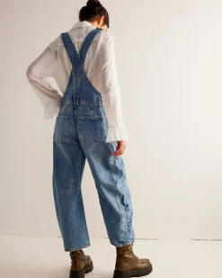 We The Free Good Luck Barrel Overalls - Ultra Light Beam