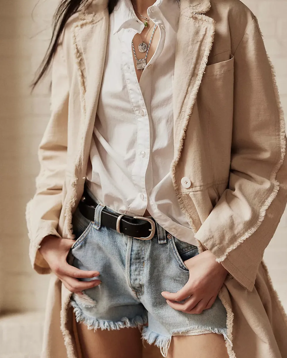 We The Free Now Or Never Denim Shorts - Well Worn