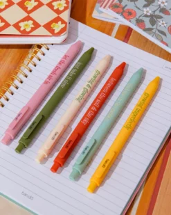 Write On Gel Pen Set - Garden Sayings
