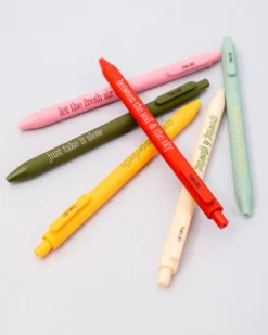 Write On Gel Pen Set - Garden Sayings
