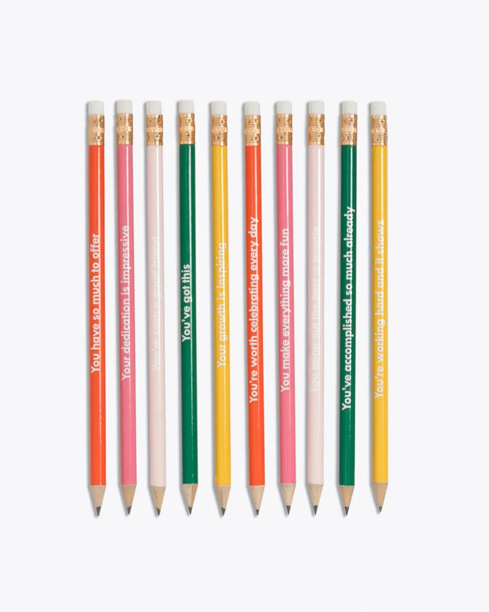 Write On! Pencil Set - Compliments