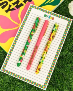 Write On Pen Set - Geometric Floral